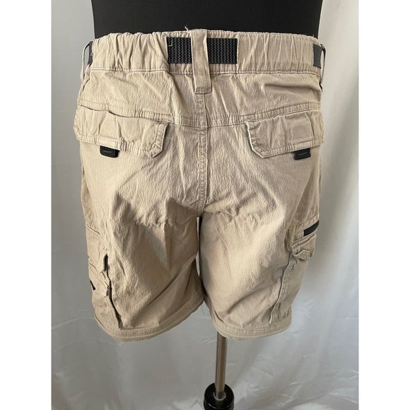 BC Clothing Khaki Cargo Shorts - Picture 6 of 11